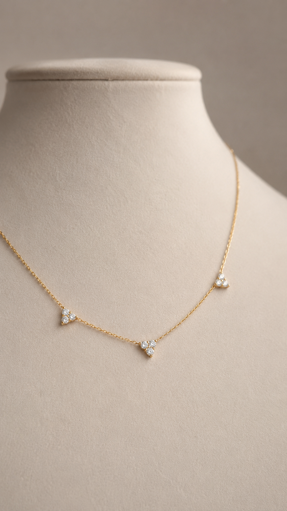 Five Pendant Necklace